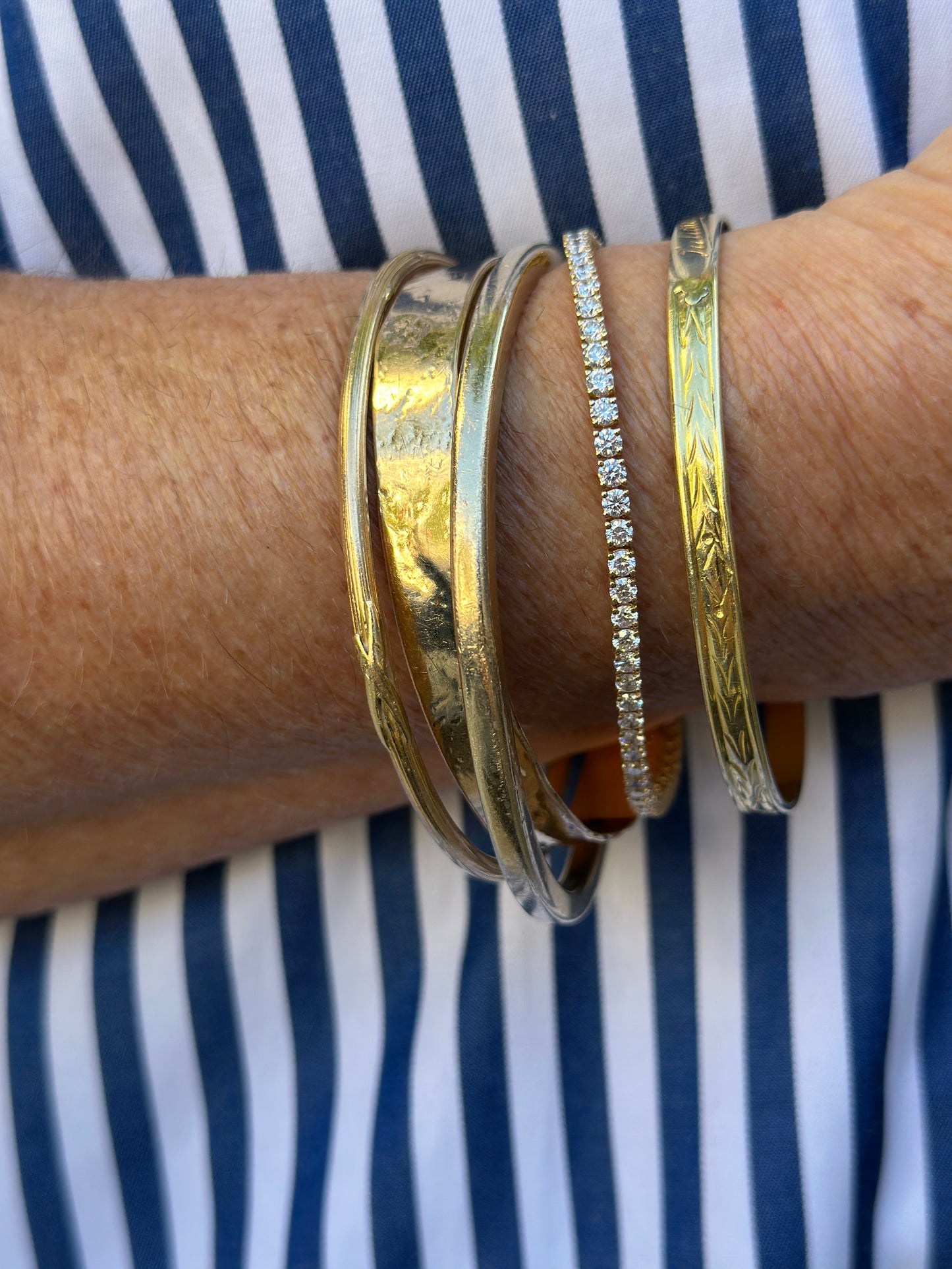 NATURAL DIAMOND TENNIS BRACELET 4CT