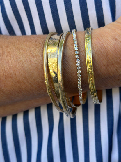 NATURAL DIAMOND TENNIS BRACELET 4CT