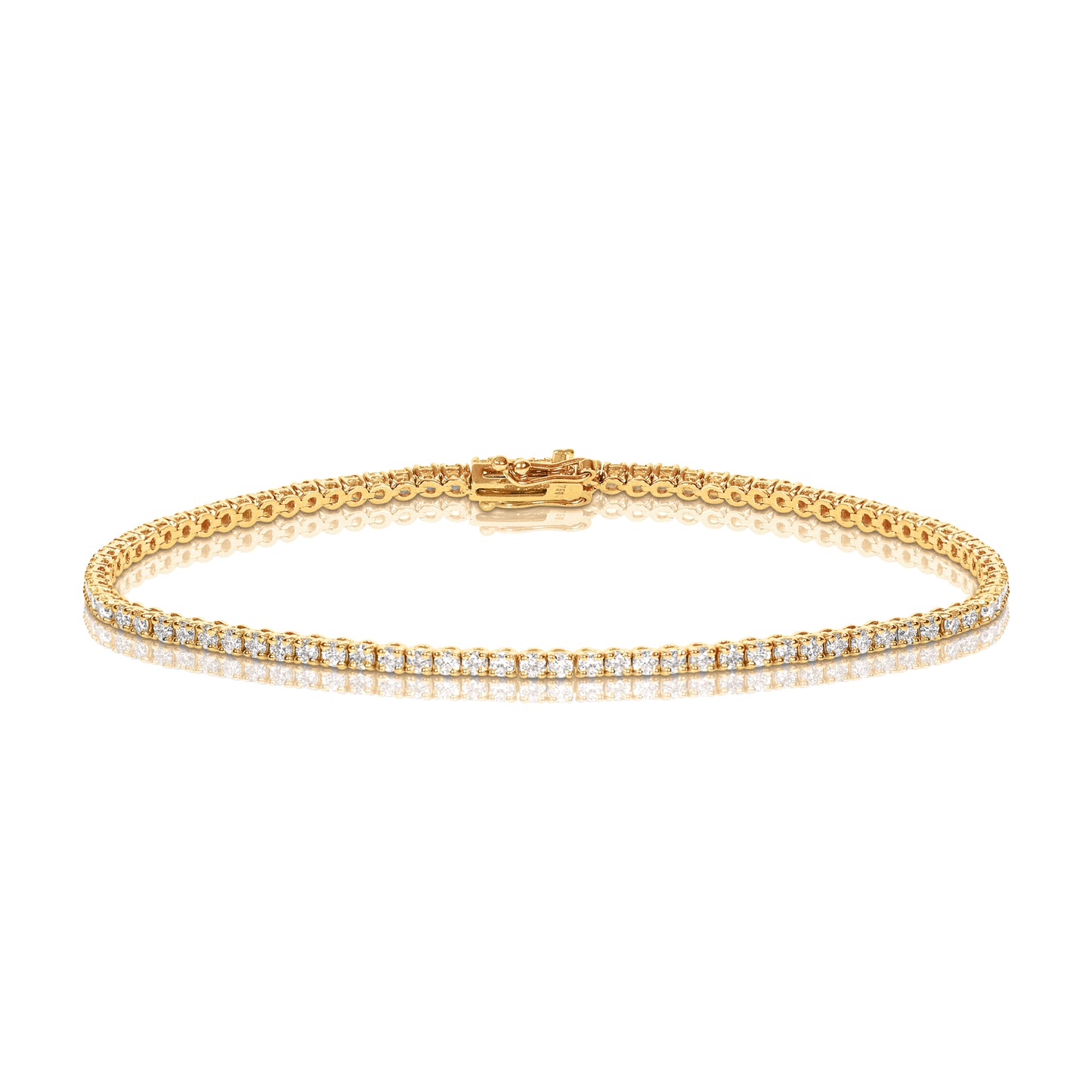 LAB DIAMOND TENNIS BRACELET 2CT