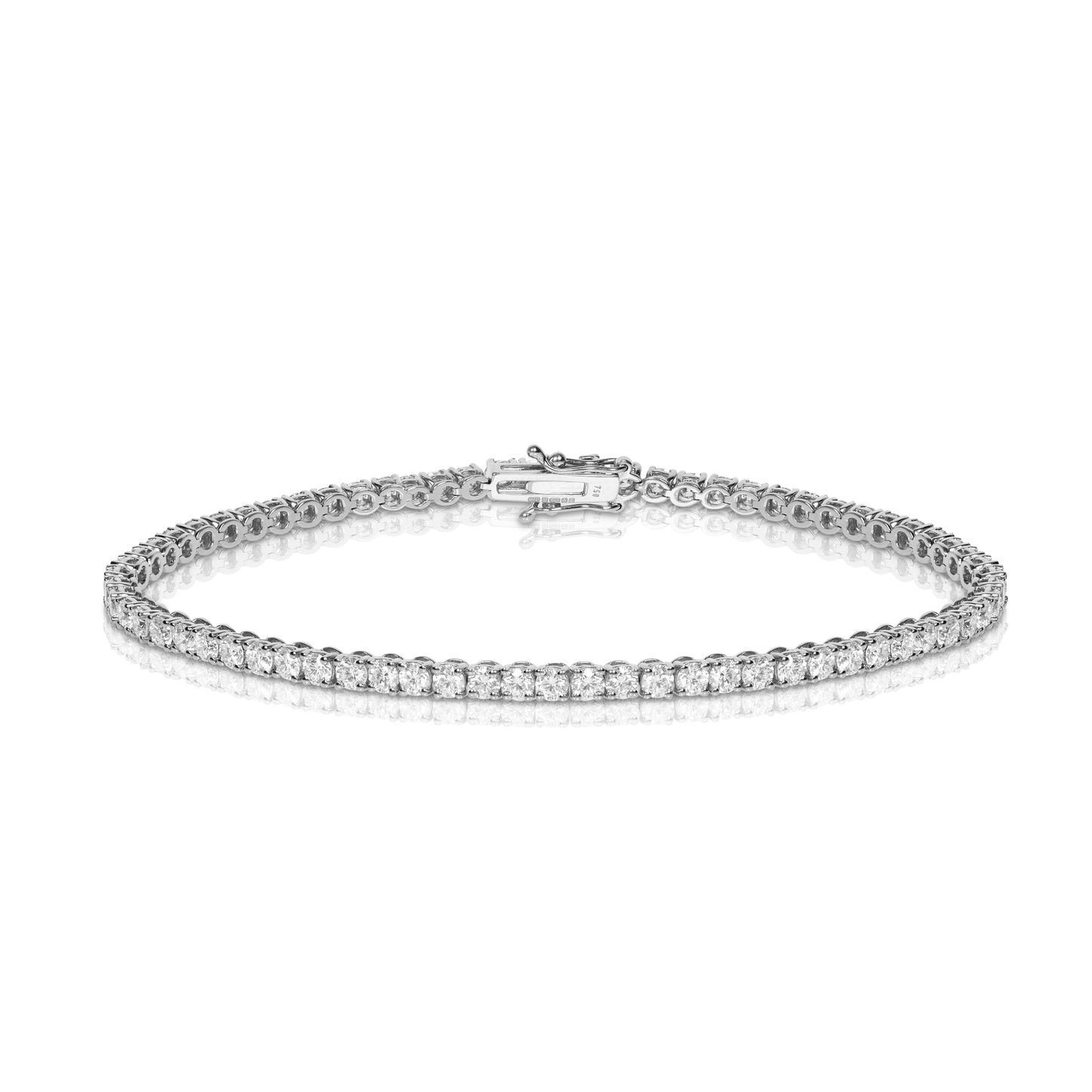 LAB DIAMOND TENNIS BRACELET 4CT