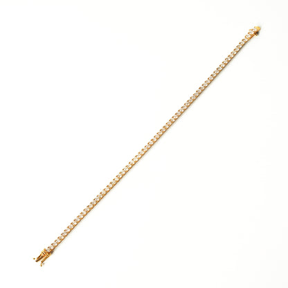 NATURAL DIAMOND TENNIS BRACELET 4CT