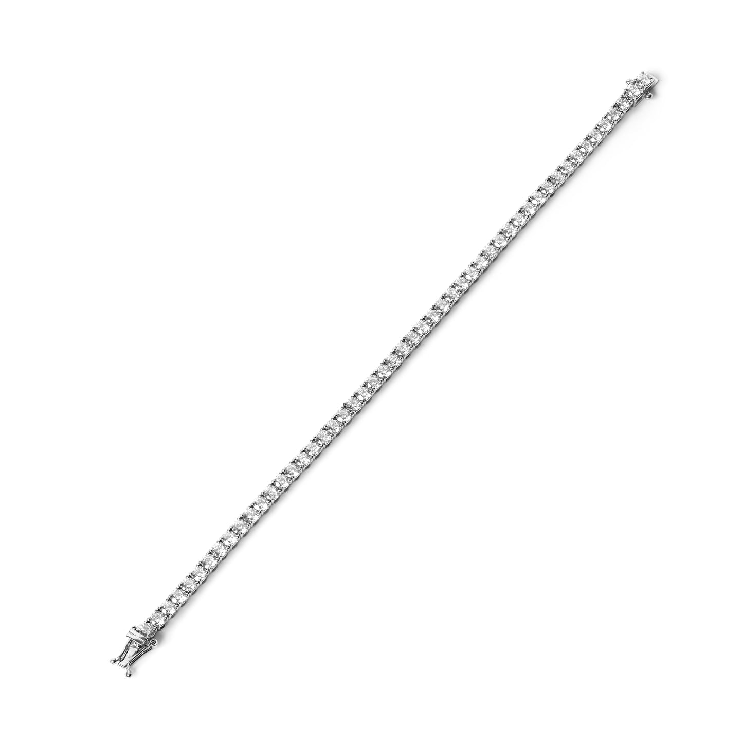 NATURAL DIAMOND TENNIS BRACELET 7CT