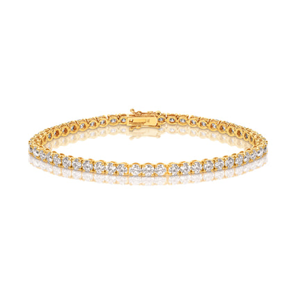 NATURAL DIAMOND TENNIS BRACELET 7CT